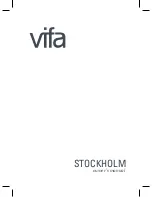 Предварительный просмотр 1 страницы Vifa Stockholm Owner'S Manual