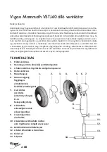 Preview for 18 page of Vigan Mammoth 769-601 User Manual