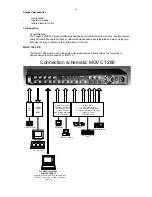 Предварительный просмотр 4 страницы Vigatec MGVC 1280 Operation Manual