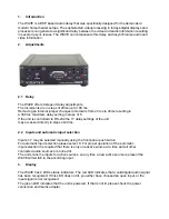 Preview for 2 page of Vigatec WAVE Operation Manual