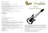 Preview for 1 page of Vigier Excalibur Manual