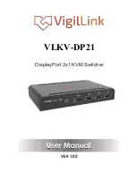 Предварительный просмотр 1 страницы VigilLink VLKV-DP21 User Manual