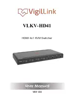 Предварительный просмотр 1 страницы VigilLink VLKV-HD41 User Manual