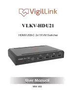 VigilLink VLKV-HDU21 User Manual preview