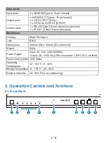 Предварительный просмотр 5 страницы VigilLink VLML-4X1H20 User Manual