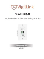 VigilLink VLWP-UHS-TR User Manual preview