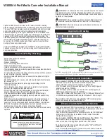 Vigitron MaxiiFiber Vi50004 Installation Manual preview