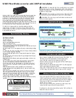 Vigitron MaxiiFiber Vi5001 Installation preview