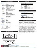 Preview for 2 page of Vigitron MaxiiFiber Vi5004 Installation Manual