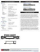 Предварительный просмотр 2 страницы Vigitron MaxiiNet Vi3002 Installation Manual