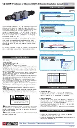 Vigitron MaxiiNet Vi3002WP Instruction Manual предпросмотр