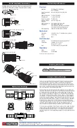 Preview for 2 page of Vigitron MaxiiNet Vi3002WP Instruction Manual