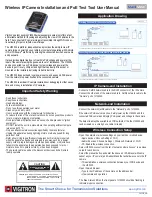 Preview for 1 page of Vigitron MaxiiView Vi00022 User Manual