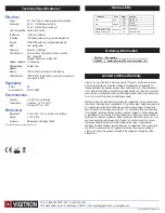 Preview for 2 page of Vigitron MaxiiView Vi00022 User Manual