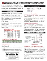 Preview for 1 page of Vigitron Vi1053VPD Installation Manual