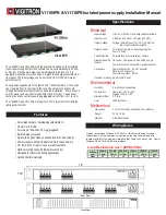 Vigitron Vi1108PS Installation Manual preview