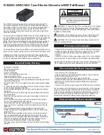 Preview for 1 page of Vigitron Vi30202U Manual