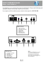 Viglen Contender Quick Installation Manual preview