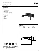 Предварительный просмотр 1 страницы VIGO 00849922025896 Instructions Manual