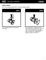 Предварительный просмотр 5 страницы VIGO 1658739 Manual