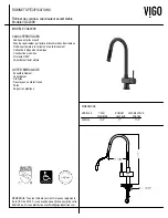 Предварительный просмотр 6 страницы VIGO 2515740 Manual