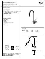 Предварительный просмотр 11 страницы VIGO 2515740 Manual