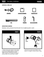 Preview for 10 page of VIGO Atticus VG05005 Manual