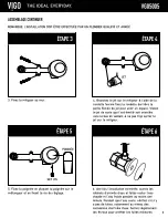Preview for 11 page of VIGO Atticus VG05005 Manual