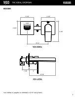 Предварительный просмотр 14 страницы VIGO Atticus VG05005 Manual