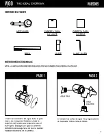 Предварительный просмотр 16 страницы VIGO Atticus VG05005 Manual