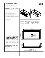 Preview for 6 page of VIGO Farmhouse VG151026 Manual