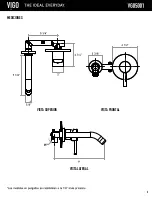 Предварительный просмотр 10 страницы VIGO Olus VG05001 Assembly Instructions Manual