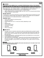 Preview for 4 page of VIGO SOHO VG6072CL30 Installation Manual