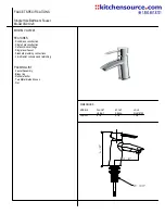 Предварительный просмотр 1 страницы VIGO VG01023 Installation Instructions