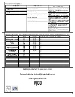 Preview for 42 page of VIGO VG02003 Manual