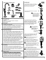 Предварительный просмотр 10 страницы VIGO VG02005 Manual