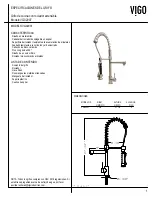 Предварительный просмотр 6 страницы VIGO VG02007 Manual