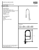 Предварительный просмотр 6 страницы VIGO VG02022 Manual