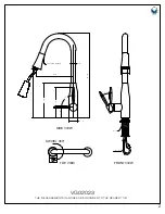 Предварительный просмотр 2 страницы VIGO VG02023 Manual