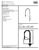 Предварительный просмотр 11 страницы VIGO VG02027 Manual