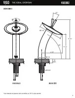 Предварительный просмотр 7 страницы VIGO VG030002 Manual