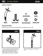 Предварительный просмотр 8 страницы VIGO VG030002 Manual