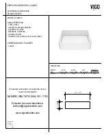 Предварительный просмотр 9 страницы VIGO VG04013 Manual