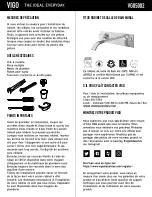 Preview for 6 page of VIGO VG05002 Installation Instructions Manual