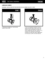 Предварительный просмотр 10 страницы VIGO VG05002 Installation Instructions Manual