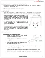 Preview for 5 page of VIGO VG06051 Installation Manual