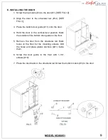 Предварительный просмотр 9 страницы VIGO VG06051 Installation Manual