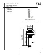 Предварительный просмотр 25 страницы VIGO VG07053 Manual