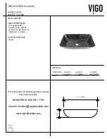 Предварительный просмотр 5 страницы VIGO VG07084 Manual