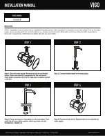 Предварительный просмотр 26 страницы VIGO VG07084 Manual